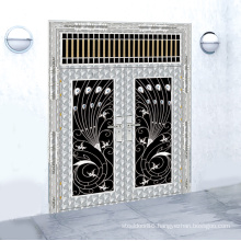 Design Stainless Steel Grill Main Door Design Iron New Entry Doors Swing Graphic Design Exterior Free Spare Parts Finished